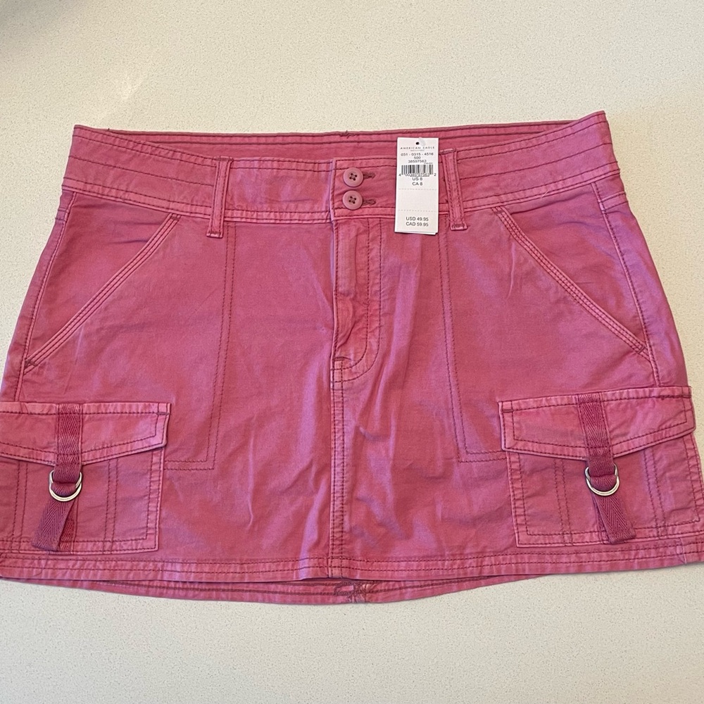 American Eagle mini cargo skirt